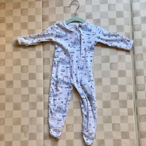 Katydid Kids Footie - Martha’s Vineyard print